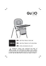 Gusto Inglesina Instructions For Use Manual preview