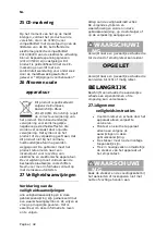 Предварительный просмотр 42 страницы GUTFELS 5810027 Instruction Manual