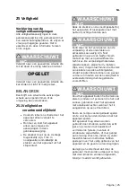 Предварительный просмотр 25 страницы GUTFELS 5810032 Instruction Manual