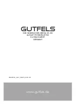 Предварительный просмотр 44 страницы GUTFELS 5810032 Instruction Manual