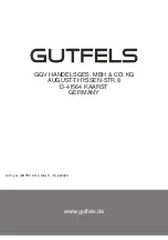 Preview for 31 page of GUTFELS 5810048 Instruction Manual