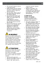 Предварительный просмотр 29 страницы GUTFELS BP 8101 sw Instruction Manual