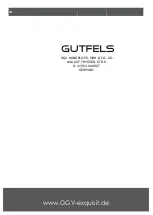 Предварительный просмотр 72 страницы GUTFELS BP 8101 sw Instruction Manual