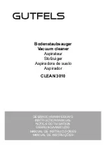 Preview for 1 page of GUTFELS CLEAN 3010 Instruction Manual