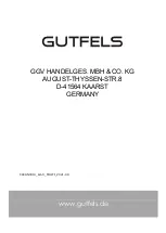 Preview for 80 page of GUTFELS CLEAN 3010 Instruction Manual