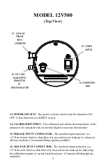 Предварительный просмотр 7 страницы Guth Laboratories 12V500 DUPLEX Operator'S Manual