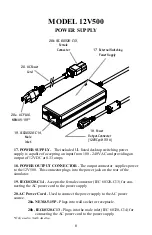 Предварительный просмотр 8 страницы Guth Laboratories 12V500 DUPLEX Operator'S Manual