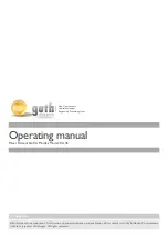 guth RA 45 Operating Manual preview