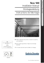 Guthrie Douglas TESS 140 Installation Manual предпросмотр