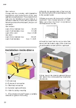 Предварительный просмотр 22 страницы GUTMANN 32 EM 1110x280 Installation Instructions Manual