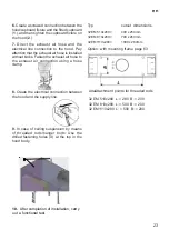 Предварительный просмотр 23 страницы GUTMANN 32 EM 1110x280 Installation Instructions Manual