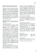 Предварительный просмотр 45 страницы GUTMANN 32 EM 1110x280 Installation Instructions Manual