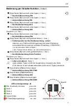 Preview for 9 page of GUTMANN APILAR 9400EM Operating Instructions Manual