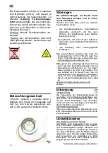 Preview for 10 page of GUTMANN Capa EM 0701 Operating Instructions Manual