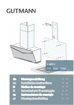 Preview for 1 page of GUTMANN CARTA 7500 Installation Instructions Manual