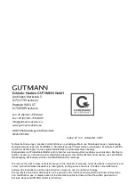 Preview for 146 page of GUTMANN CARTA 7500 Installation Instructions Manual