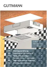 GUTMANN CLARO 0411 Installation Instructions Manual preview