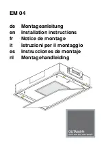 Preview for 57 page of GUTMANN EM 04 Operating Instructions Manual