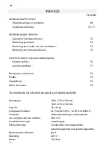 Preview for 68 page of GUTMANN FLOTAR 9200EM Operating Instructions Manual