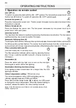 Preview for 20 page of GUTMANN Llano EM 3201 Operating Instructions Manual