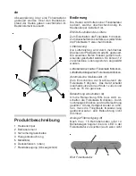 Preview for 4 page of GUTMANN Redonda Operating Instruction