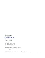 Preview for 40 page of GUTMANN Redonda Operating Instruction