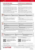 Preview for 5 page of Güttler GreenMaster 450 Instruction Manual