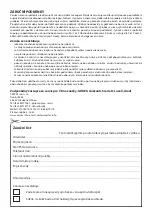 Предварительный просмотр 6 страницы Guzzanti 8594186722457 Instruction Manual