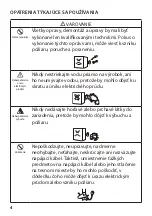 Preview for 20 page of Guzzanti GZ-109 Instruction Manual