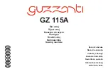 Guzzanti GZ 115A Instruction Book предпросмотр