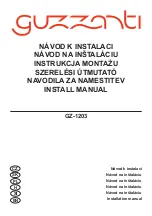 Предварительный просмотр 1 страницы Guzzanti GZ-1203 Installation Manual