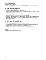 Предварительный просмотр 6 страницы Guzzanti GZ-121 Instruction Manual