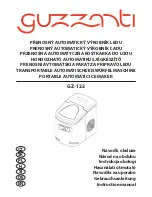 Guzzanti GZ-122 Instruction Manual preview