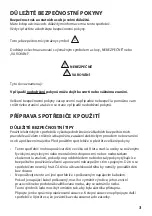 Предварительный просмотр 3 страницы Guzzanti GZ-124A Instruction Manual