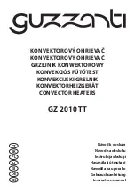 Guzzanti GZ 2010 TT Instruction Manual preview