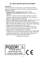 Предварительный просмотр 3 страницы Guzzanti GZ-24DD User Manual