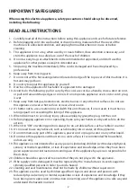 Предварительный просмотр 62 страницы Guzzanti GZ-306 Instruction Manual