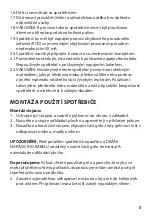 Preview for 5 page of Guzzanti GZ-350 Instruction Manual