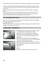 Предварительный просмотр 34 страницы Guzzanti GZ-3601 Instruction Manual