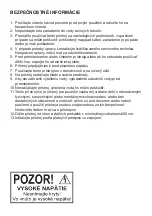 Предварительный просмотр 11 страницы Guzzanti GZ-591 Instruction Manual