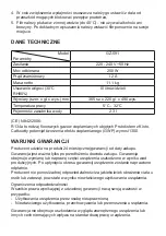 Предварительный просмотр 24 страницы Guzzanti GZ-591 Instruction Manual