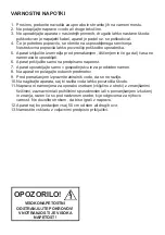 Предварительный просмотр 35 страницы Guzzanti GZ-591 Instruction Manual