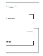 GV LDK 400 User Manual preview