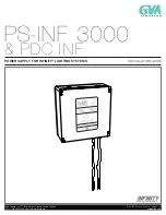 Preview for 1 page of GVA Lighting PDC INF Installation Manual