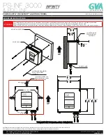 Preview for 6 page of GVA Lighting PDC INF Installation Manual