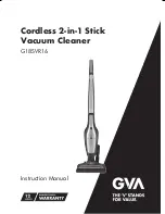 GVA G18SVR16 Instruction Manual preview