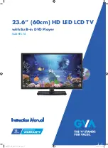 GVA G24HTC16 Instruction Manual preview