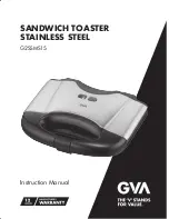 Предварительный просмотр 1 страницы GVA G2SSMS15 Instruction Manual