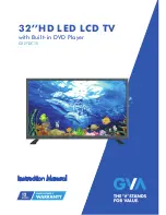 GVA G32TDC15 Instruction Manual предпросмотр