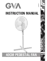 Предварительный просмотр 1 страницы GVA G40PFW17 Instruction Manual